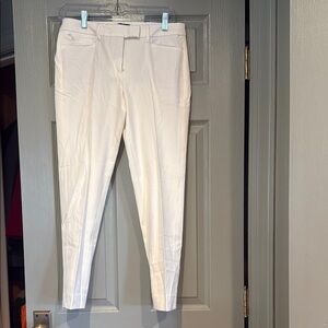 White House Black Market White Dress pants with Tailored Fit